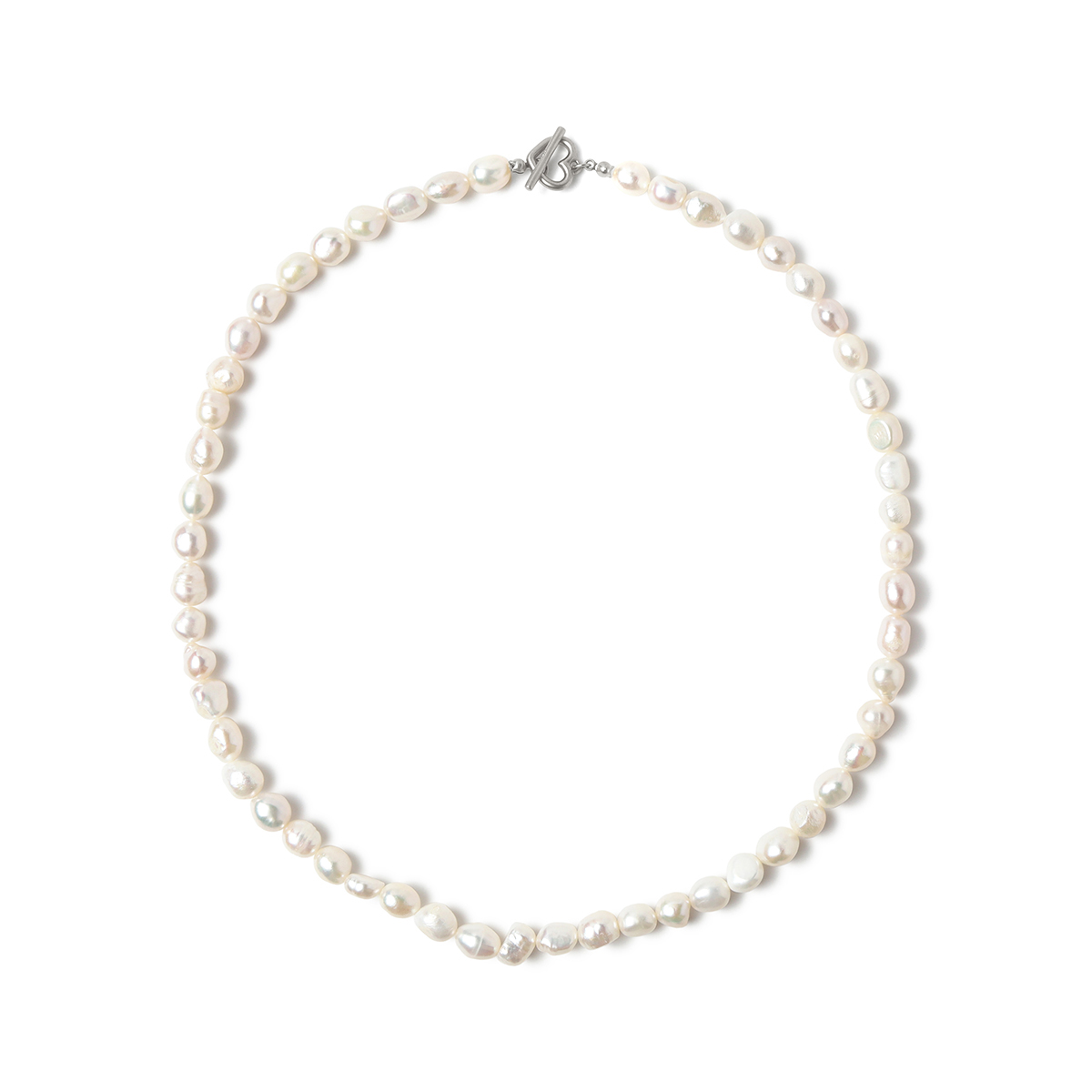 Pearl Lane Necklace Silver