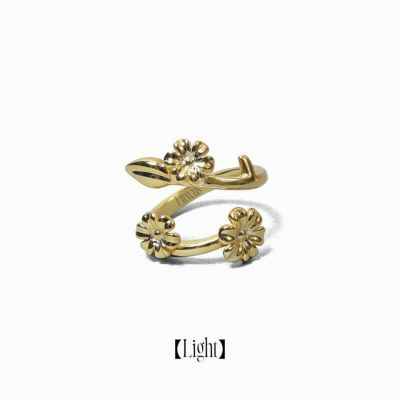 Freecus Flower Eternity Ring ［Light］ Flower Eternity Ring (Silver)【Luxe】 | Freecus