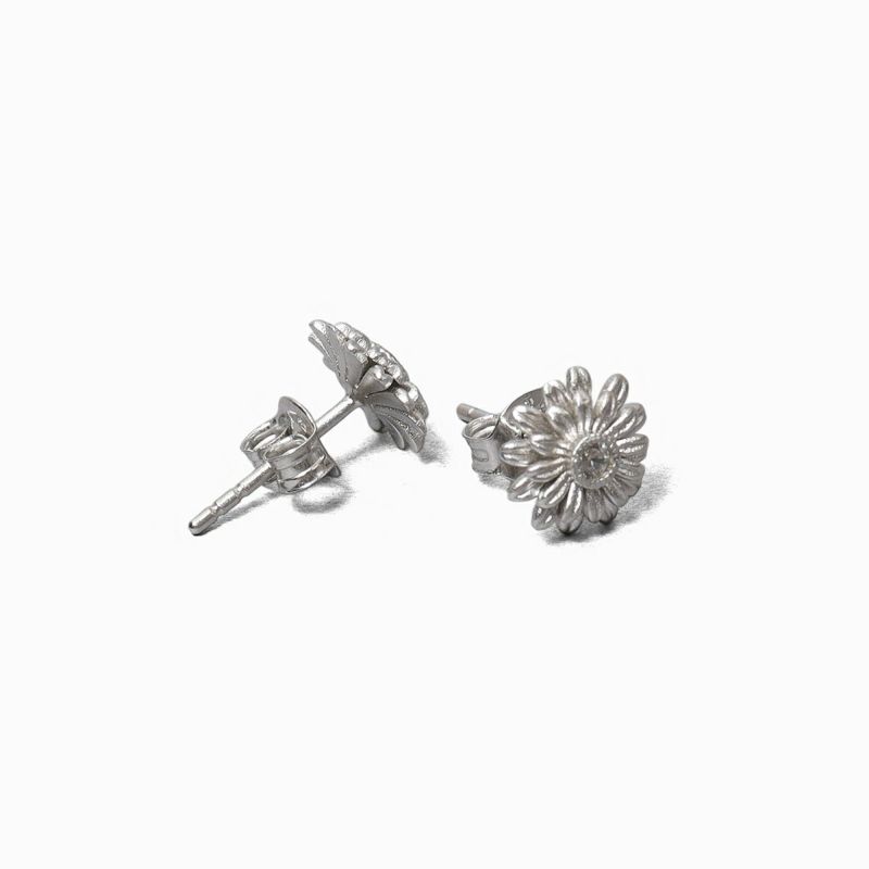 Flower Pierce (Silver)【Luxe】 | Freecus