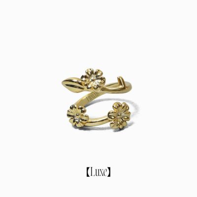 Freecus Flower Eternity Ring ［Light］ Flower Eternity Ring (Gold)【Light】 | Freecus